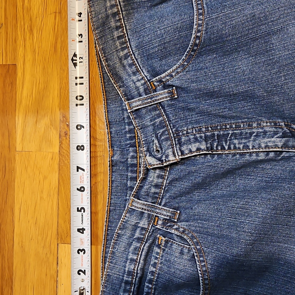 Perfect Waist Bootcut LEVI’S 525 Jeans Size 32/34 - Picture 7 of 11